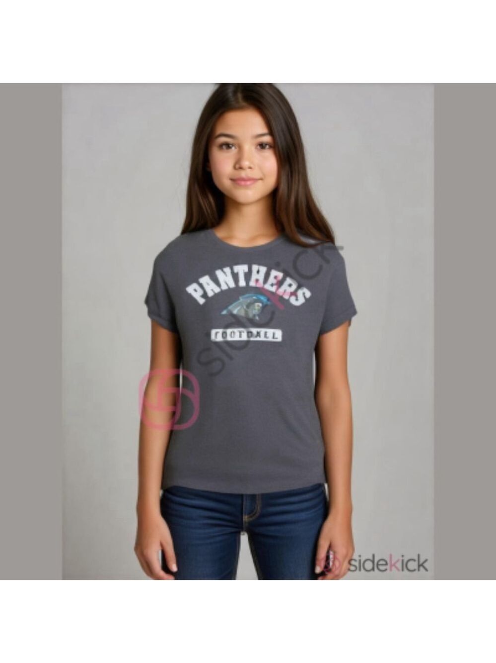 Carolina Panthers T-Shirt Juniors M NWT